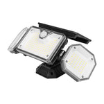 Projecteur LED Solaire 226 SMD avec Détecteur PIR et Télécommande – Éclairage Extérieur Puissant 4500K IP65 Autonome