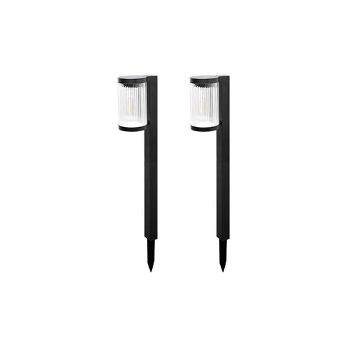 Lot de 2 Lampes Solaires LED Jardin à Planter – Lanternes Extérieures Automatiques pour Allées et Massifs