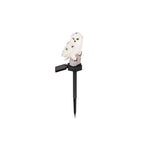 Lampe Solaire LED Jardin Hibou 40 cm – Décoration Extérieure à Planter avec Capteur Crépusculaire IP44