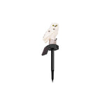 Lampe Solaire LED Jardin Hibou 40 cm – Décoration Extérieure à Planter avec Capteur Crépusculaire IP44