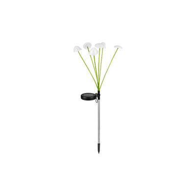 Lampe Solaire LED Champignons 6xLED 72 cm – Décoration Lumineuse Extérieure à Piquer pour Jardin
