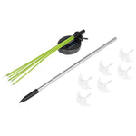 Lampe Solaire LED Jardin Méduse 6 LED 77 cm – Lampe Décorative Extérieure à Planter RGB