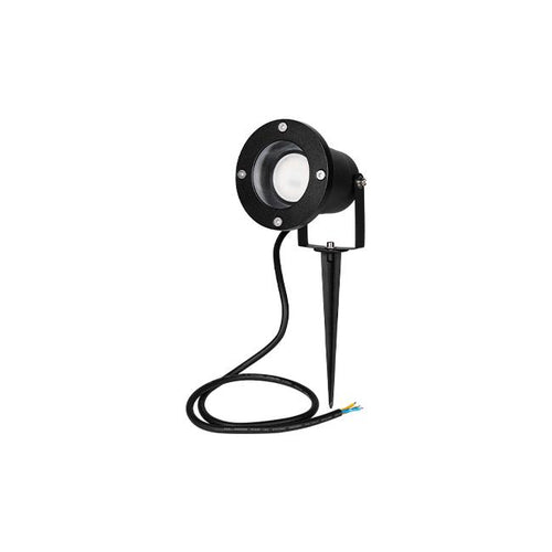 Spot LED Filaire  de jardin GU10 100 mm avec câble 1 m – Projecteur extérieur IP44