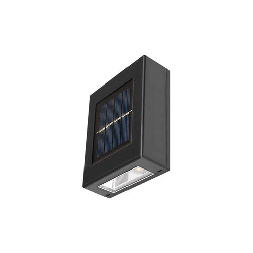 Lampe solaire LED murale extérieure IP65 – éclairage façade automatique autonome