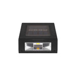 Lampe solaire LED murale extérieure IP65 – éclairage façade automatique autonome