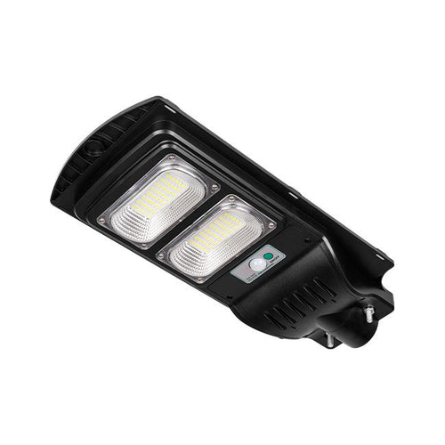 Lampe solaire LED street 100W IP65 avec télécommande – éclairage extérieur automatique 6000K