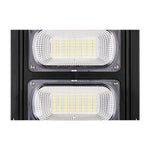 Lampe solaire LED street 100W IP65 avec télécommande – éclairage extérieur automatique 6000K