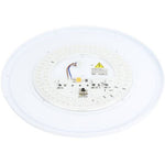 Plafonnier LED Filaires 36W 75 lm/W Blanc & Noir – Température de couleur réglable (CCT)