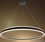 Suspension LED filaires 60W 4800 lm – Noir Sablé 3000K – AC175-265V