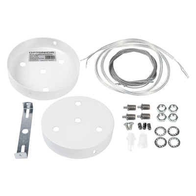Accessoire de Suspension Filaire LED Blanc pour Luminaires – Compatible SKU 2901 à 2928