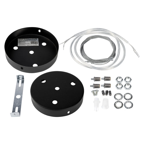 Accessoire de Suspension Filaire LED Noir pour Luminaires – Compatible SKU 2901 à 2928