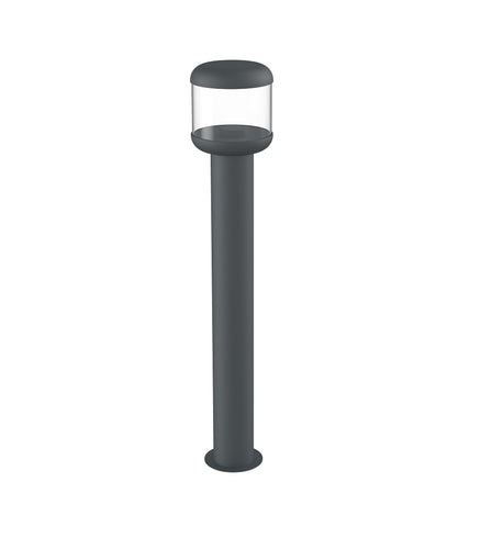 Borne Lumineuse de Jardin filaires LED Aluminium PC Transparent Douille E27 220-240V IP54 – Éclairage Extérieur