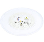 Plafonnier LED Filaires 36W 75 lm/W Blanc & Velours Rouge – Température de couleur réglable (CCT)