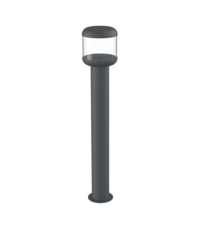 Borne Lumineuse de Jardin filaires LED Aluminium PC Transparent Douille E27 220-240V IP54 – Éclairage Extérieur