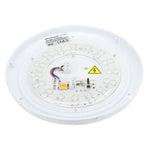 Plafonnier LED Filaires 12W 75 lm/W Blanc & Argent – Température de couleur réglable (CCT)