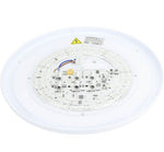 Plafonnier LED Filaires 48W 75 lm/W – Blanc & Bois – CCT avec Télécommande