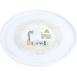Plafonnier LED Filaires 24W 75 lm/W – Noir & Bois – Éclairage Réglable CCT