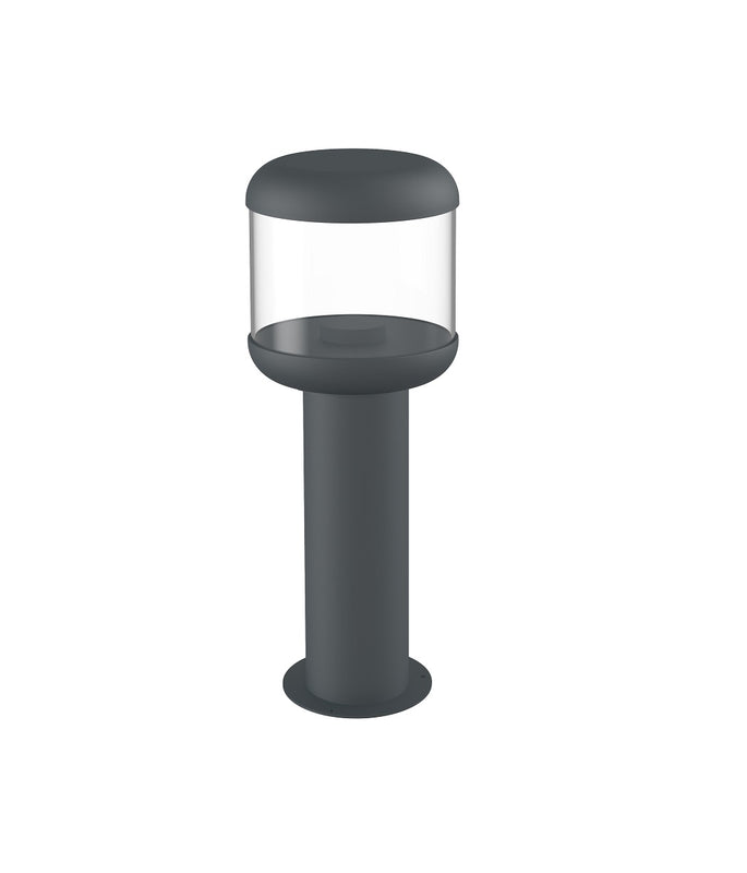 Borne de Jardin filaires LED Aluminium PC Transparent Douille E27 220-240V IP54 – Éclairage Extérieur