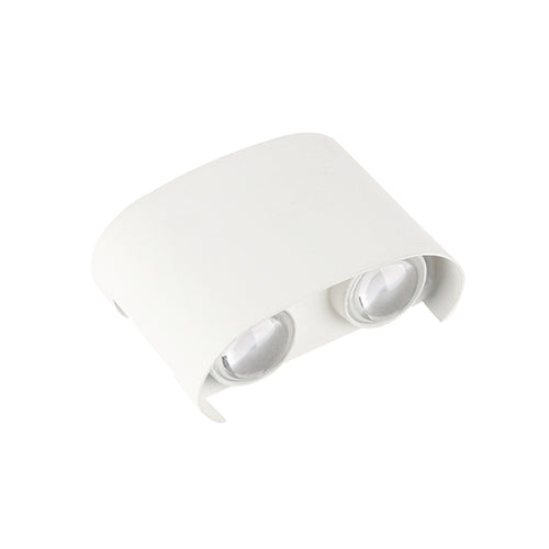 Applique Murale filaires LED 4W IP65 340LM 220-240V Blanc 3000K – Corps en Aluminium