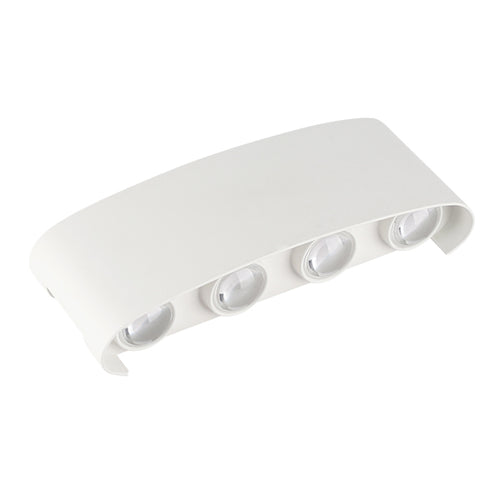 Applique Murale filaires LED 8W IP65 710LM 220-240V Blanc 3000K – Corps en Aluminium