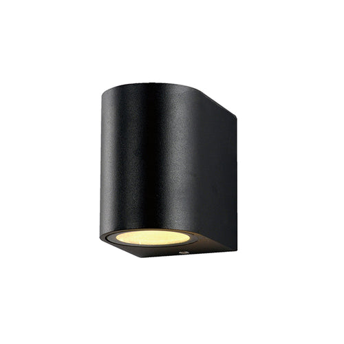 Applique Murale filaires LED Aluminium Noir IP54 Douille GU10 220-240V AC – Luminaire Extérieur