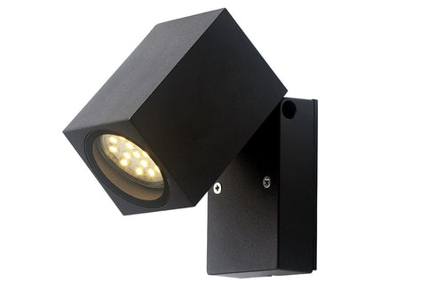 Applique Murale filaires LED Aluminium Noir IP44 Douille GU10 220-240V AC – Luminaire Extérieur Moderne