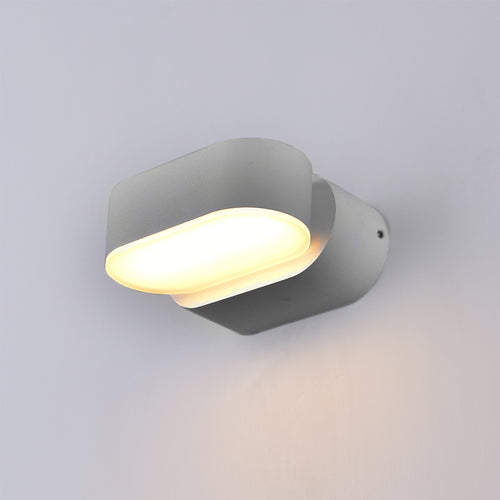 Applique Murale Filaires LED 6W EPISTAR IP54 660lm Gris 4000K Éclairage Extérieur Moderne
