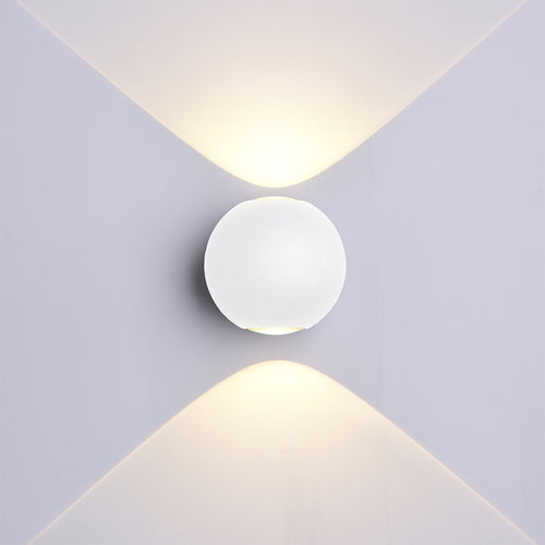 Applique Murale Filaires LED 6W CREE IP54 660lm Blanc 3000K Éclairage Extérieur Étanche