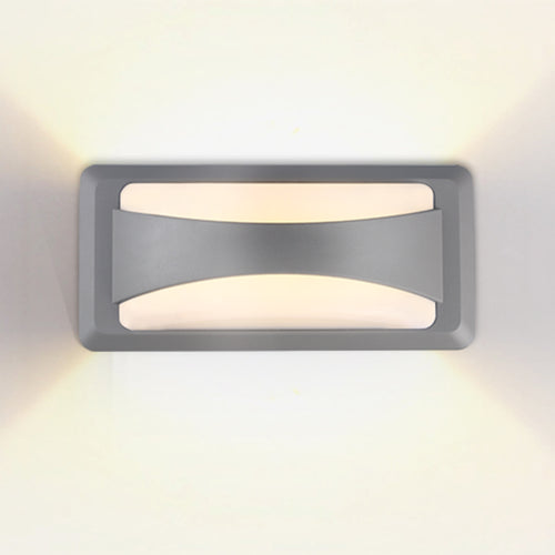 Applique Murale LED Filaire Gris 12W 4200K IP65 – 780 Lumens