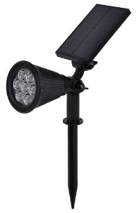 Lampe à piquer solaire - LED 1,5W blanc froid 6000K IP65 – Éclairage extérieur
