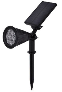 Lampe à piquer solaire LED 1,5W blanc chaud 3000K IP65 – pour jardin et extérieur
