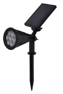 Lampe à piquer solaire LED 1,5W 6V bleu IP65 – éclairage extérieur