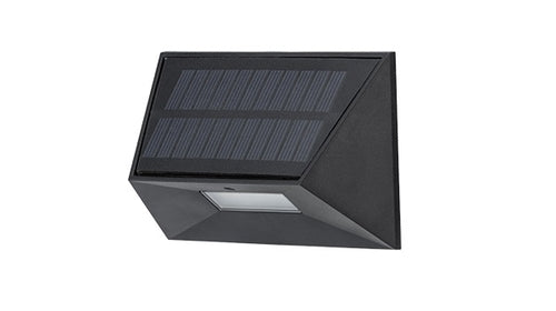 Applique murale solaire LED 3.7V/1200mAh 0.5W 40LM IP65 3000K