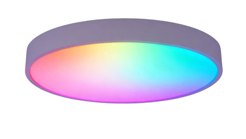 Plafonnier LED Filaire 40W + RGB 10W Blanc 3CCT à Mémoire avec Télécommande