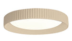 Plafonnier LED Filaire Beige 60W 75LM/W CCT avec Interrupteur DIP