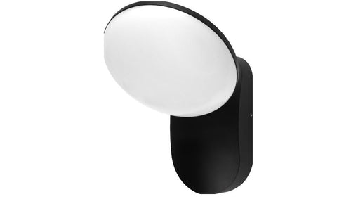 Applique Murale LED Filaire Aluminium 12W Noir IP54 – 1200 Lumens
