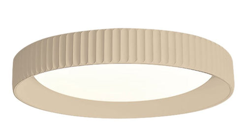 Plafonnier LED Filaire Beige 60W 75LM/W CCT avec Interrupteur DIP