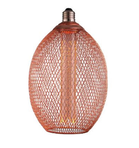 Ampoule LED Filaire E27 2.5W Verre Cuivre & Doré 1800K Lumière Extra Chaude Vintage Décorative